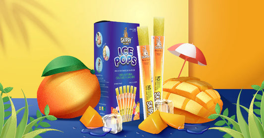 Skippi Ice Pops for hot summer