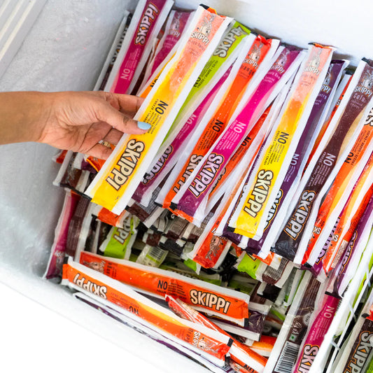 Skippi Ice Popsicle flavors
