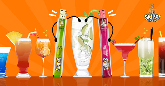 Turn your favourite Skippi ice popsicle into a cocktail.