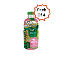 Thick & Tasty Skippi Fruitz Pink Guava Juice, 200 ML, Pack of 4