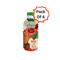 Thick & Tasty Skippi Fruitz Apple Juice, 200 ML, Pack of 4 - Skippi
