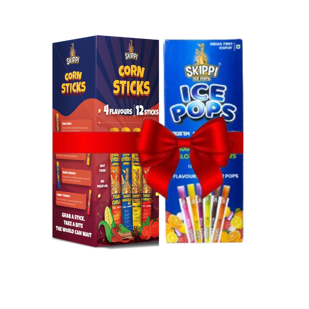 CG All Flavor Box + Corn Sticks Combo - Skippi