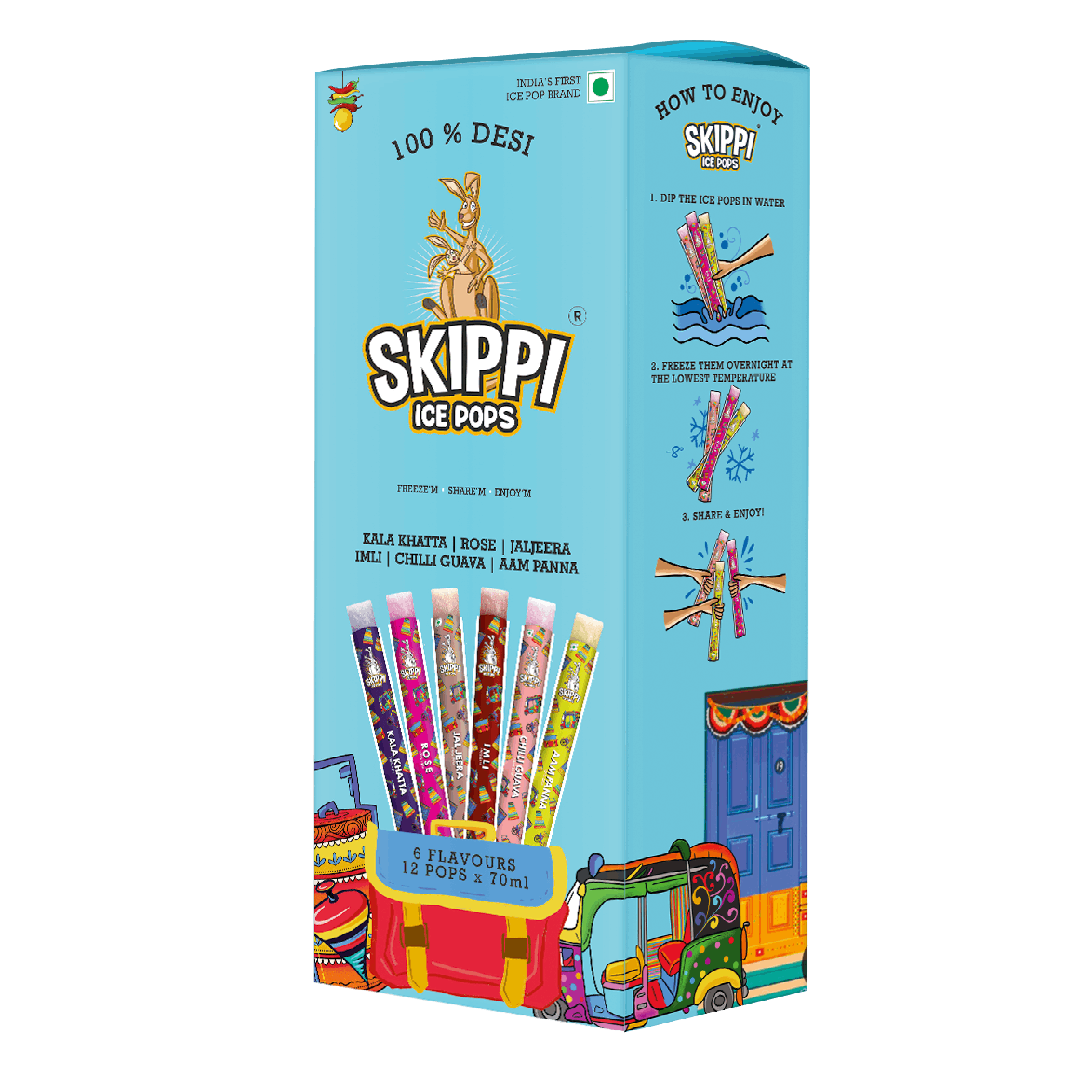 All Flavor + Desi Flavors Combo - Skippi Ice Pops