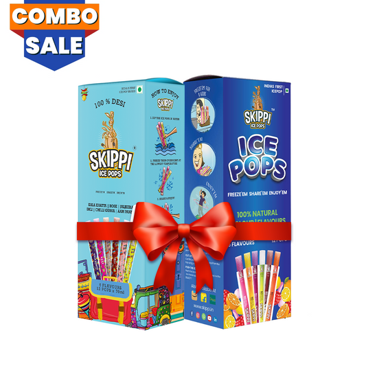 All Flavor + Desi Flavors Combo - Skippi Ice Pops