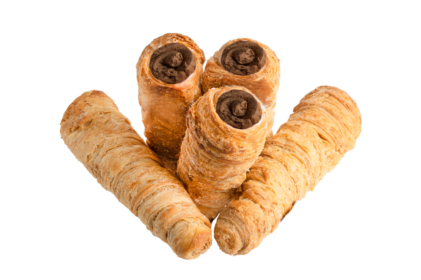 Skippi Cream Rolls, Chocolate Flavor.
