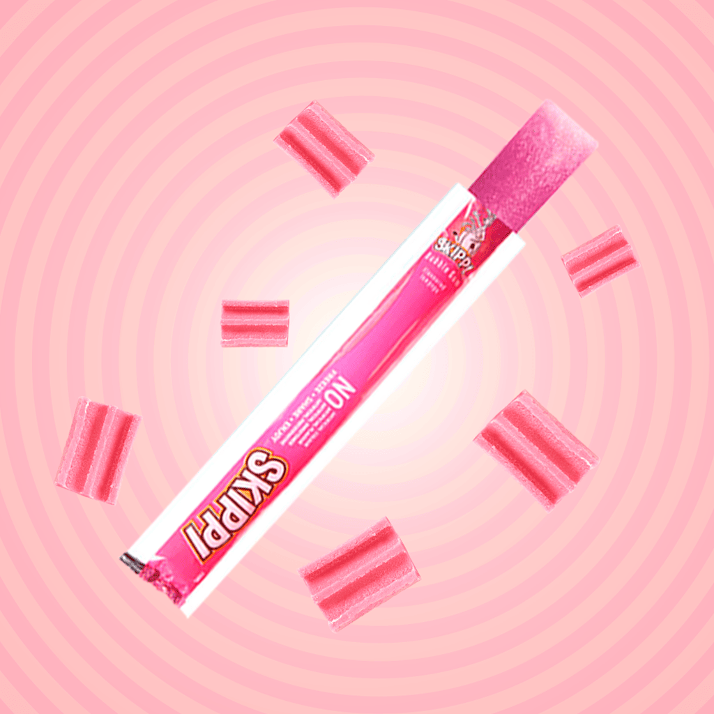 Bubblegum and raspberry flavour skippi ice pops pack of 12
