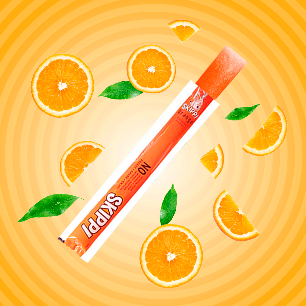 Mango and orange flavour skippi ice pops pack of 12