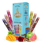 All Desi Flavour Box of Skippi Ice Pops, Kala Khatta, Rose, Jaljeera, Imli, Chilli Guava, Aam Panna ( 2 Qty of 6 Indian flavours, 12 Ice pops X 70ml each)