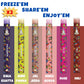 All Desi Flavour Box of Skippi Ice Pops, Kala Khatta, Rose, Jaljeera, Imli, Chilli Guava, Aam Panna ( 2 Qty of 6 Indian flavours, 12 Ice pops X 70ml each)