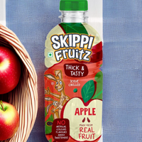 Thick & Tasty Skippi Fruitz Apple Juice, 200 ML, Pack of 4