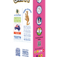 Bubble Gum Flavor Skippi Natural Ice pop,  Pack of 12 Ice Pops - Skippi Ice Pops