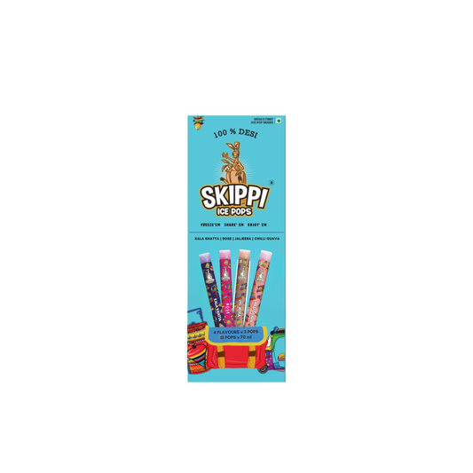 Desi Chill Flavors - Skippi All Desi Flavor Box, Pack of 12 - Skippi