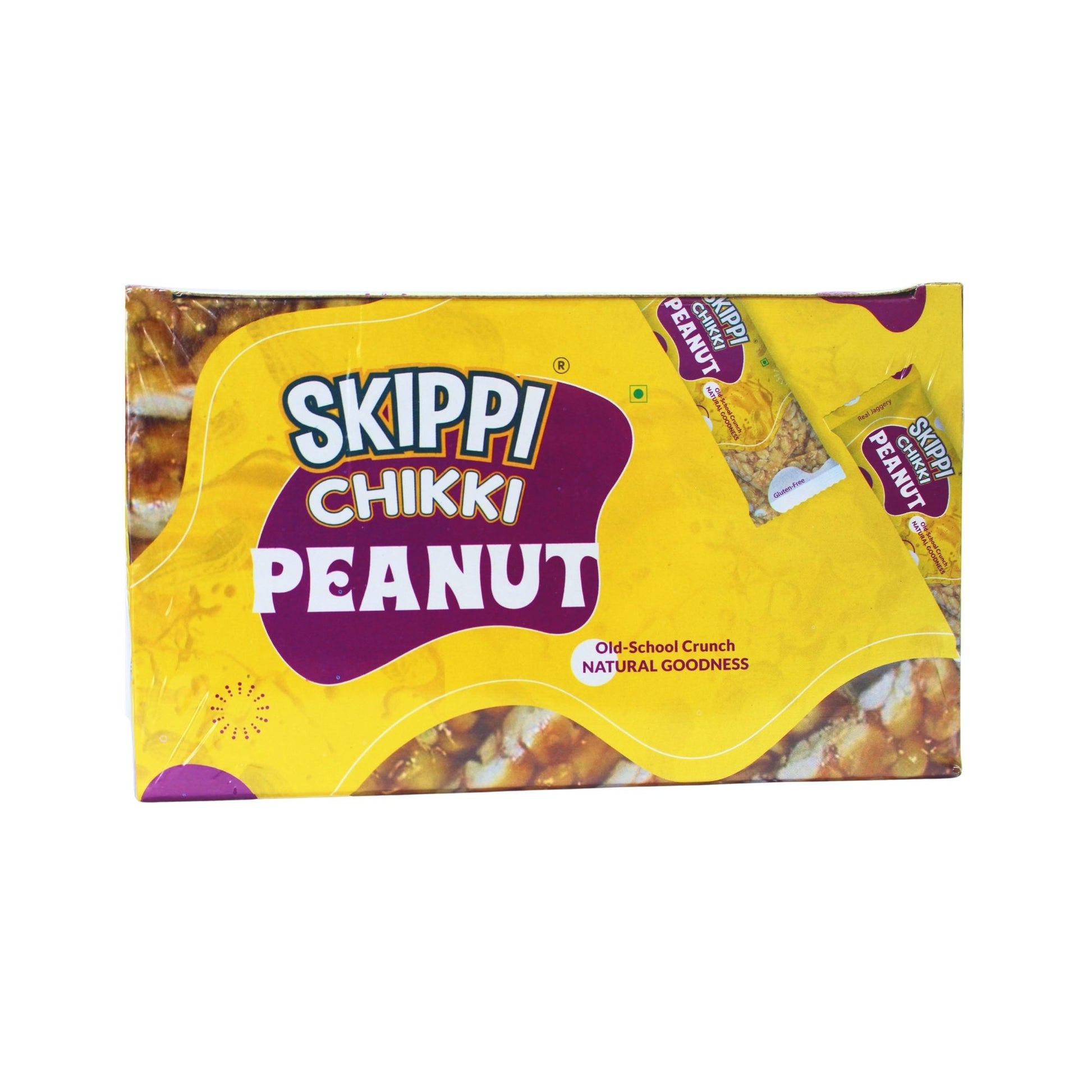 Peanut Chikki (Pack of 20) - Skippi