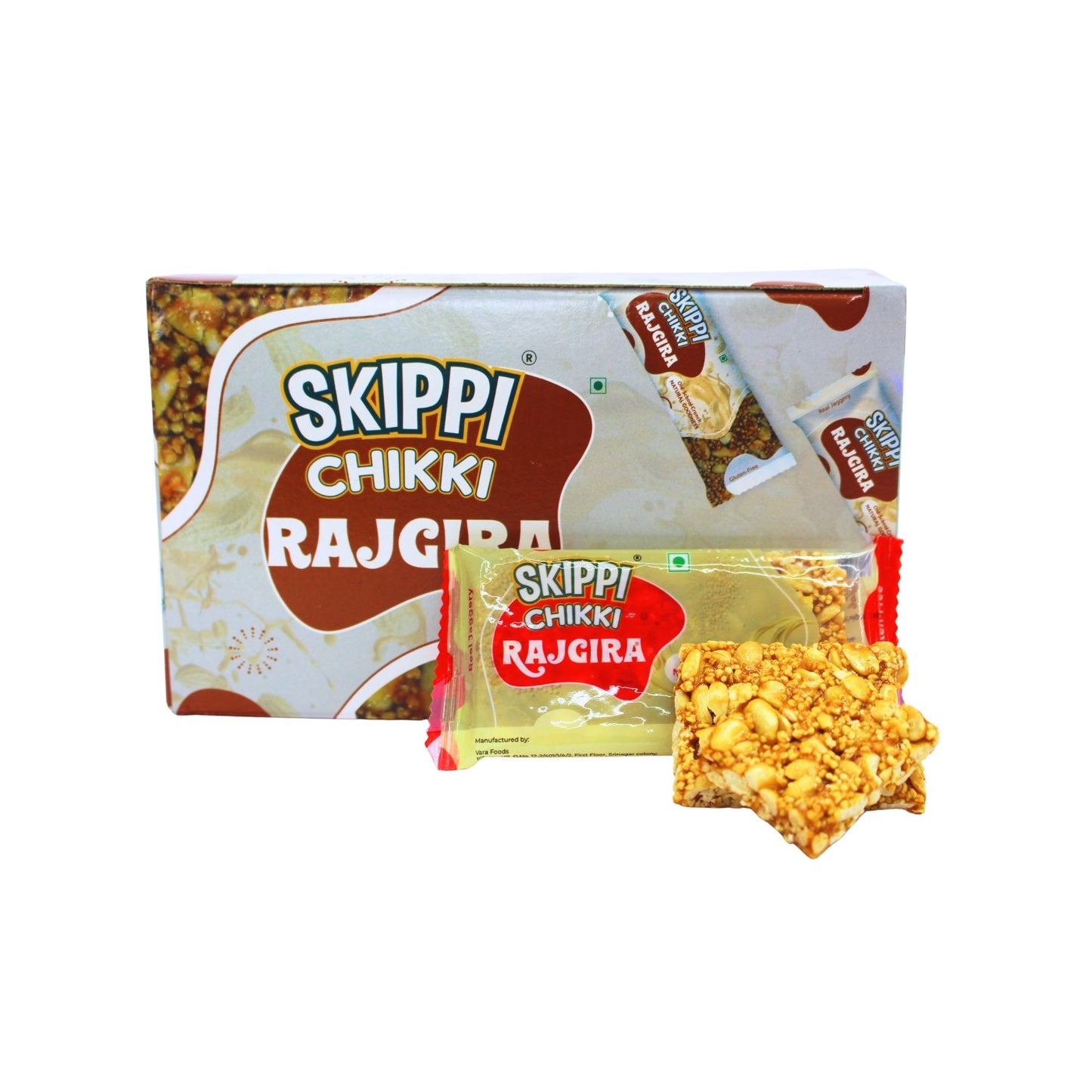 Rajgira Chikki (Pack of 20) - Skippi