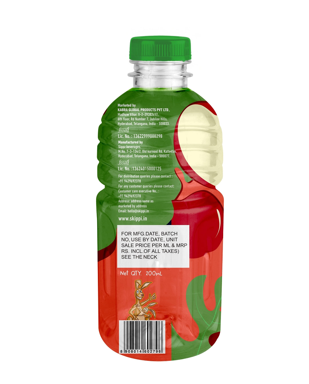 Thick & Tasty Skippi Fruitz Apple Juice, 200 ML