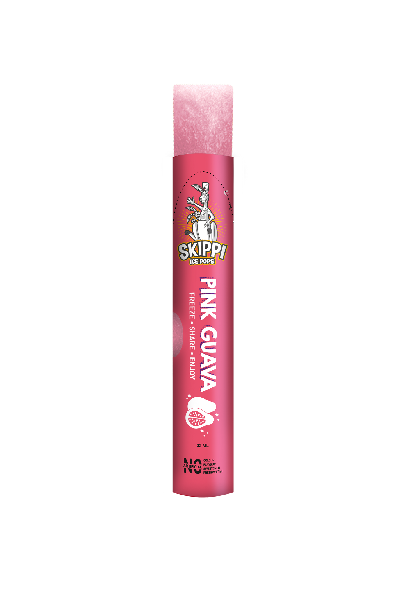 Skippi 32ml Popsicle Pink Guava, 1PC